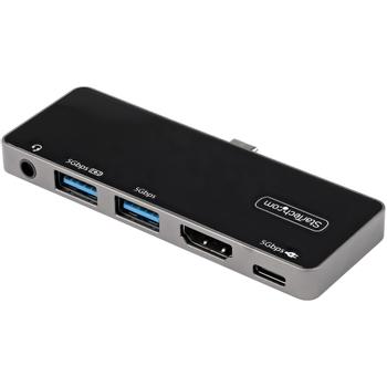 STARTECH USB C MULTIPORT ADAPTER 4K 60HZ 100W PD PASSTHROUGH - 3PORT USB (DKT30ICHPD)