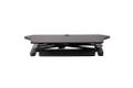 STARTECH Corner Sit Stand Desk Converter w/ Keyboard Tray - Height Adjustable Ergonomic Desktop Standing Workstation (ARMSTSCORNR)