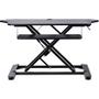 STARTECH Corner Sit Stand Desk Converter w/ Keyboard Tray - Height Adjustable Ergonomic Desktop Standing Workstation (ARMSTSCORNR)