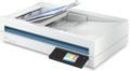 HP Scanjet Pro N4600 fnw1 Flatbedscanner up to 1200x1200dpi color/ mono 40ppm/ 80ipm 216x3100mm ADF/ 216x356mm LAN/ WIFI/ USB3 2.8IN Touchscreen IN (20G07A#B19)