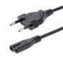 STARTECH LAPTOP POWER CORD - 3M (10FT) - EU PLUG TO C7 - 18AWG CABL