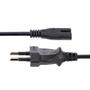 STARTECH LAPTOP POWER CORD - 3M (10FT) - EU PLUG TO C7 - 18AWG CABL (752E-3M-POWER-LEAD)