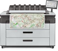 HP DesignJet XL 3600 36inch MFP colour ink-jet 914x8000mm 610x15000mm 914x1219mm Roll 91.4cmx200 m  0.33 min/page 1 roll LAN