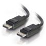 C2G G 25ft Ultra High Definition DisplayPort Cable with Latches - 8K DisplayPort Cable - M/M - DisplayPort cable - DisplayPort (M) to DisplayPort (M) - 7.62 m - latched - black (54404)