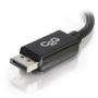 C2G G 3ft Ultra High Definition DisplayPort Cable with Latches - 8K DisplayPort Cable - M/M - DisplayPort cable - DisplayPort (M) to DisplayPort (M) - 91.4 cm - latched - black (54400)
