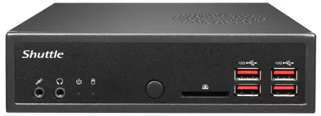 SHUTTLE XPC slim DH32U - Slim-PC - Pentium Gold 7505 2 GHz - 0 GB - uten HDD (DH32U)