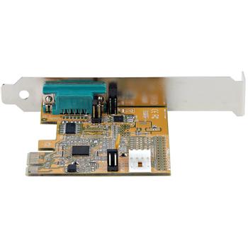 STARTECH PCIE SERIAL PORT CARD - 16C1050 UART 5V/12V STATUS LIGHTS CTLR (11050-PC-SERIAL-CARD)