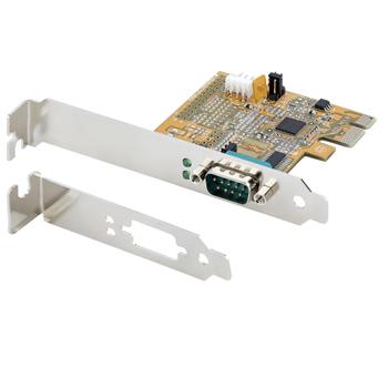 STARTECH PCIE SERIAL PORT CARD - 16C1050 UART 5V/12V STATUS LIGHTS CTLR (11050-PC-SERIAL-CARD)