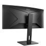 AOC CU34P2A - LED monitor - curved - 34" - 3440 x 1440 UWQHD @ 100 Hz - VA - 300 cd/m² - 3000:1 - 1 ms - 2xHDMI, DisplayPort - speakers - black (CU34P2A)