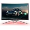 AOC Gaming PD27 - Porsche Design - AGON Series - LED monitor - gaming - curved - 27" - 2560 x 1440 QHD @ 240 Hz - VA - 550 cd/m² - 2500:1 - DisplayHDR 400 - 0.5 ms - 2xHDMI, 2xDisplayPort - speakers - b (PD27)