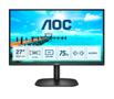 AOC 27B2AM - LED monitor - 27" - 1920 x 1080 Full HD (1080p) @ 75 Hz - VA - 250 cd/m² - 4000:1 - 4 ms - HDMI, VGA - black