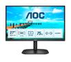 AOC 27B2AM - LED monitor - 27" - 1920 x 1080 Full HD (1080p) @ 75 Hz - VA - 250 cd/m² - 4000:1 - 4 ms - HDMI, VGA - black (27B2AM)