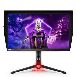 AOC Gaming AG254FG - AGON Series - LED monitor - gaming - 24.5" - 1920 x 1080 Full HD (1080p) @ 360 Hz - IPS - 400 cd/m² - 1000:1 - DisplayHDR 400 - 1 ms - 2xHDMI, DisplayPort - speakers - red, black te (AG254FG)