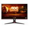AOC Gaming 24G2SPU/ BK - G2 Series - LED monitor - gaming - 23.8" - 1920 x 1080 Full HD (1080p) @ 165 Hz - IPS - 300 cd/m² - 1000:1 - 4 ms - 2xHDMI, VGA, DisplayPort - speakers - black, red (24G2SPU/BK)
