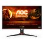 AOC Gaming 24G2SPU/ BK - G2 Series - LED monitor - gaming - 23.8" - 1920 x 1080 Full HD (1080p) @ 165 Hz - IPS - 300 cd/m² - 1000:1 - 4 ms - 2xHDMI, VGA, DisplayPort - speakers - black, red (24G2SPU/BK)