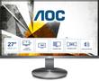 AOC Pro-line I2790VQ - LED monitor - 27" - 1920 x 1080 Full HD (1080p) @ 60 Hz - IPS - 250 cd/m² - 1000:1 - 4 ms - HDMI, VGA, DisplayPort - speakers - grey