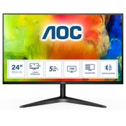 AOC 24B1H - B1 Series - LED monitor - 23.6" - 1920 x 1080 Full HD (1080p) @ 60 Hz - VA - 250 cd/m² - 3000:1 - 5 ms - HDMI, VGA - black