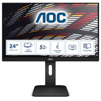 AOC 24P1 23.8" 1920 x 1080 (Full HD) DVI VGA (HD-15) HDMI DisplayPort 60Hz (24P1)