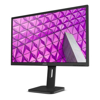 AOC 24P1 - LED-skärm - 23.8" - 1920 x 1080 Full HD (1080p) @ 60 Hz - IPS - 250 cd/m² - 1000:1 - 5 ms - HDMI, DVI, DisplayPort,  VGA - högtalare (24P1)