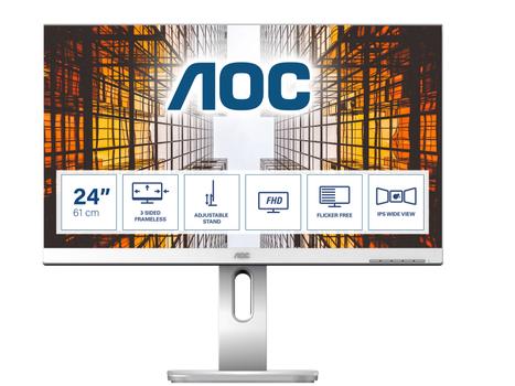 AOC 61,0cm (24")  X24P1/GR  16:10 DVI+HDMI+DP+USB IPS Li.gr. (X24P1/GR)
