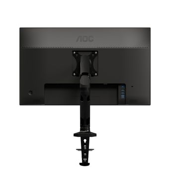 AOC C AS110D0 - Mounting kit - adjustable arm - for LCD display - aluminium alloy - black - screen size: up to 27" - desk-mountable (AS110D0)