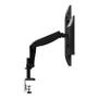 AOC Dual monitor arm clamped to desks holds two displays up to 27in size. 360 deg pivot range wide tilt range 230 mm height range delivers huge flexibility IN (AD110D0)
