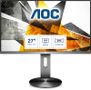 AOC Q2790PQE - LED monitor - 27" - 2560 x 1440 QHD @ 60 Hz - IPS - 350 cd/m² - 1000:1 - 4 ms - 2xHDMI, VGA, DisplayPort - headphone - titanium grey (Q2790PQE)