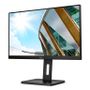 AOC 24P2C - LED monitor - 24" (23.8" viewable) - 1920 x 1080 Full HD (1080p) @ 75 Hz - IPS - 250 cd/m² - 1000:1 - 4 ms - HDMI, DisplayPort,  USB-C - speakers - black (24P2C)