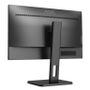 AOC 24P2Q - LED monitor - 24" (23.8" viewable) - 1920 x 1080 Full HD (1080p) @ 75 Hz - IPS - 250 cd/m² - 1000:1 - 4 ms - HDMI, DVI, DisplayPort,  VGA - speakers - black (24P2Q)