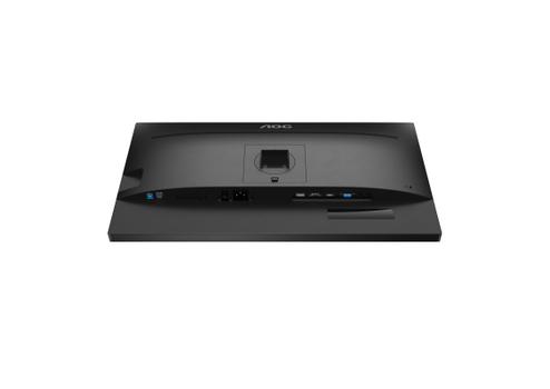 AOC 24P2Q - LED monitor - 24" (23.8" viewable) - 1920 x 1080 Full HD (1080p) @ 75 Hz - IPS - 250 cd/m² - 1000:1 - 4 ms - HDMI, DVI, DisplayPort,  VGA - speakers - black (24P2Q)