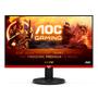 AOC Gaming G2490VXA - LED monitor - gaming - 24" (23.8" viewable) - 1920 x 1080 Full HD (1080p) @ 144 Hz - VA - 350 cd/m² - 3500:1 - 1 ms - HDMI, DisplayPort - speakers - black, red