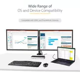 StarTech 20" (50cm) USB C Cable 10Gbps, USB 3.1/3.2 Gen 2 Type-C Cable, 100W (5A) Power Delivery Charging, DP Alt Mode, USB-C to C Cord, For USB-C Laptop, Phone, Device, Charge/ Sync - Thunderbolt 3 Compatible  (USB31CCV50CM)