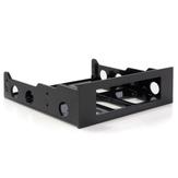 StarTech 3.5" to 5.25" Front Bay Adapter - Mount 3.5" HDD in 5.25" Bay - Hard Drive Mounting Bracket w/ Mounting Screws (BRACKETFDBK) - uttagbar harddiskramme (BRACKETFDBK)