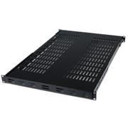 STARTECH 1U Adjustable Mounting Depth Vented Rack Mount Shelf - 80kg