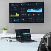 StarTech USB C to DVI Adapter - Black - 1920x1200 - USB Type C Video Converter for Your DVI D Display / Monitor / Projector (CDP2DVI) - video- / USB-adapter - 24 pin USB-C til DVI-I (CDP2DVI)