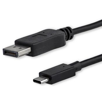 STARTECH "USB-C to DisplayPort Adapter Cable - 1,8m - 4K at 60 Hz" (CDP2DPMM6B)