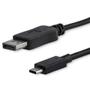 STARTECH USB-C to DisplayPort Adapter Cable - 1m - 4K at 60 Hz	