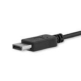 StarTech USB C to DisplayPort Cable - 3.3ft / 1m - Display Cable for USB Type C MacBook and DP Monitor - 4K 60Hz Video (CDP2DPMM1MB) - Ekstern videoadapter - STM32F072CBU6 - USB-C - DisplayPort - svart (CDP2DPMM1MB)