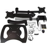 StarTech Laptop Monitor Stand - Computer Monitor Stand - Full Motion Articulating - VESA Mount Monitor Desk Mount monteringssett - justerbar arm - for LCD-skjerm / notebook - svart (ARMUNONB)