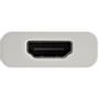 STARTECH StarTech.com USB C to HDMI 2.0 Adapter with Power Delivery, 4K 60Hz USB Type-C to HDMI Display/ Monitor Video Converter,  60W PD Pass-Through Charging Port, Thunderbolt 3 Compatible,  White - USB-C Displ (CDP2HDUCPW)