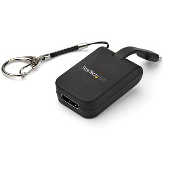 STARTECH StarTech.com USB C to HDMI 4K 30Hz Keychain Adapter (CDP2HDFC)