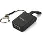 STARTECH StarTech.com Compact USB C to VGA Adapter, 1080p 60Hz USB Type-C to VGA Video Display Converter with Keychain Ring, Active USB-C DP Alt Mode to VGA Monitor Dongle, Thunderbolt 3 Compatible - USB-C Key (CDP2VGAFC)