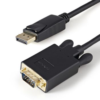 STARTECH StarTech.com 3 ft DisplayPort to VGA Adapter Converter (DP2VGAMM3B)