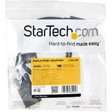 StarTech 3ft DisplayPort to VGA Adapter Cable - 1920x1200 - Active DisplayPort (DP) Computer or Laptop to VGA Monitor or TV Display (DP2VGAMM3B) - videoadapterkabel - DisplayPort til HD-15 (VGA) - 1 m (DP2VGAMM3B)