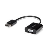 StarTech DisplayPort to VGA Display Adapter - 1080p 1920x1200 - Active DP to VGA (Male to Female) HD Video Converter for laptop/ PC/ Monitor (DP2VGA3) - displayadapter - 10 cm (DP2VGA3)