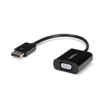 StarTech DisplayPort to VGA Display Adapter - 1080p 1920x1200 - Active DP to VGA (Male to Female) HD Video Converter for laptop/ PC/ Monitor (DP2VGA3) - displayadapter - 10 cm (DP2VGA3)