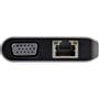 STARTECH USB-C MULTIPORT ADAPTER 100W PD HDMI/VGA - SD READER-30CM CABLE ACCS (DKT30CHVAUSP)