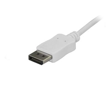 STARTECH "1,8m USB C to DisplayPort Cable - 4K 60Hz - White" (CDP2DPMM6W)