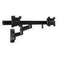 STARTECH WALL MOUNT DUAL MONITOR ARM FOR TWO15-24IN MONITORS ARTICULATING WALL