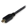 STARTECH "0,5m High Speed HDMI Cable with Ethernet - HDMI to HDMI Micro - M/M" (HDADMM50CM)